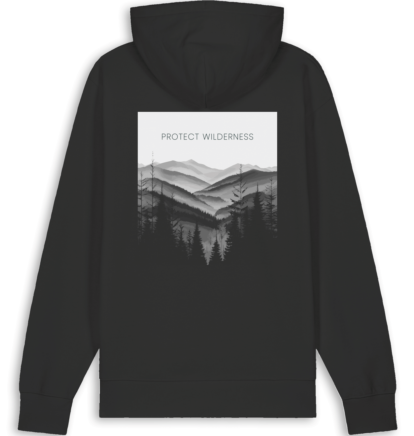 FRISKING Hoodie "Protect Wilderness" Backprint und FRISKING-Stick