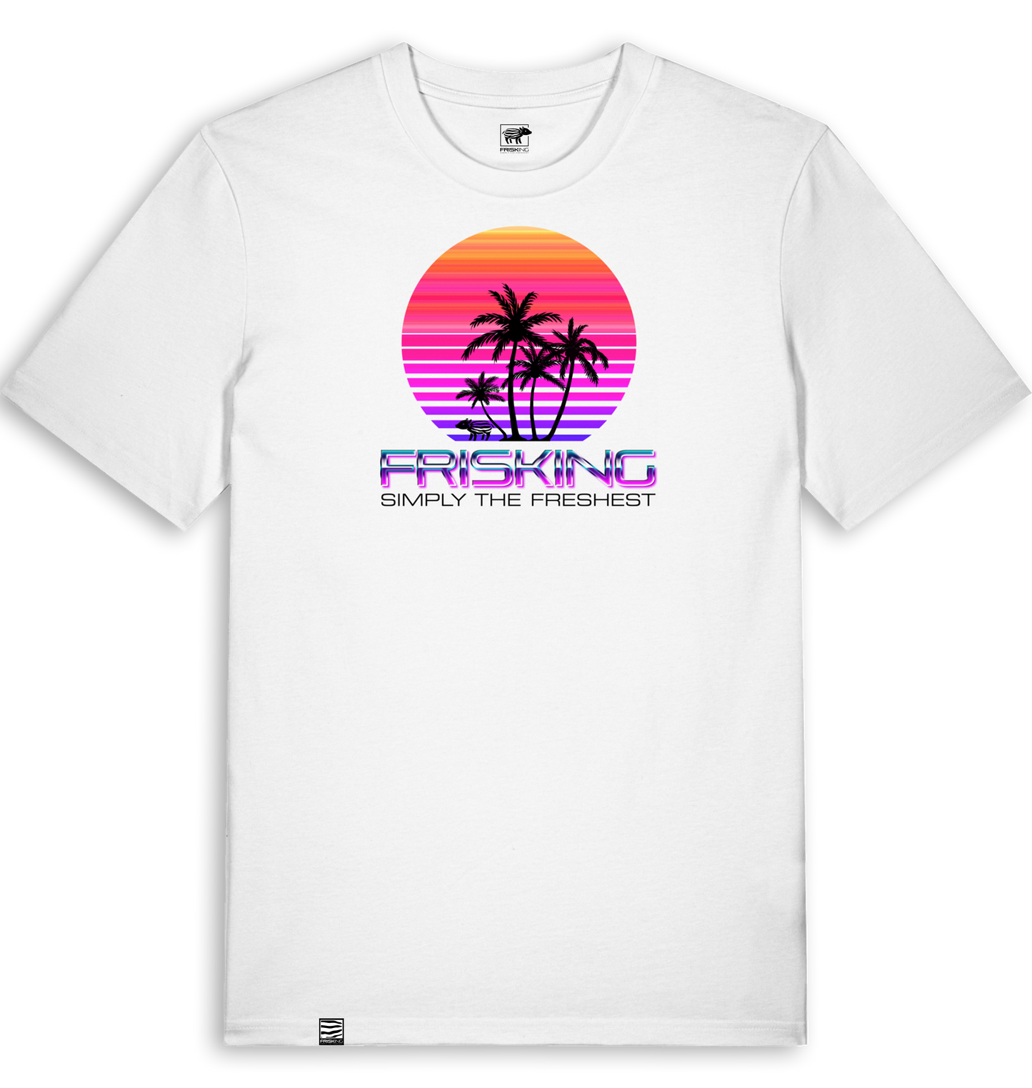 FRISKING Unisex T-Shirt "pig island 80s"