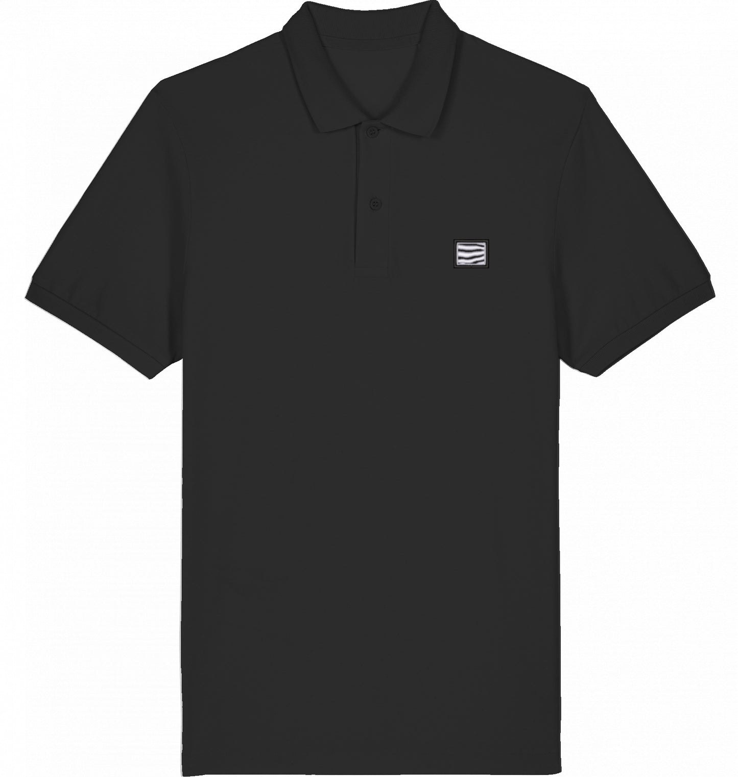 FRISKING Polo "black&white-Stick understated"