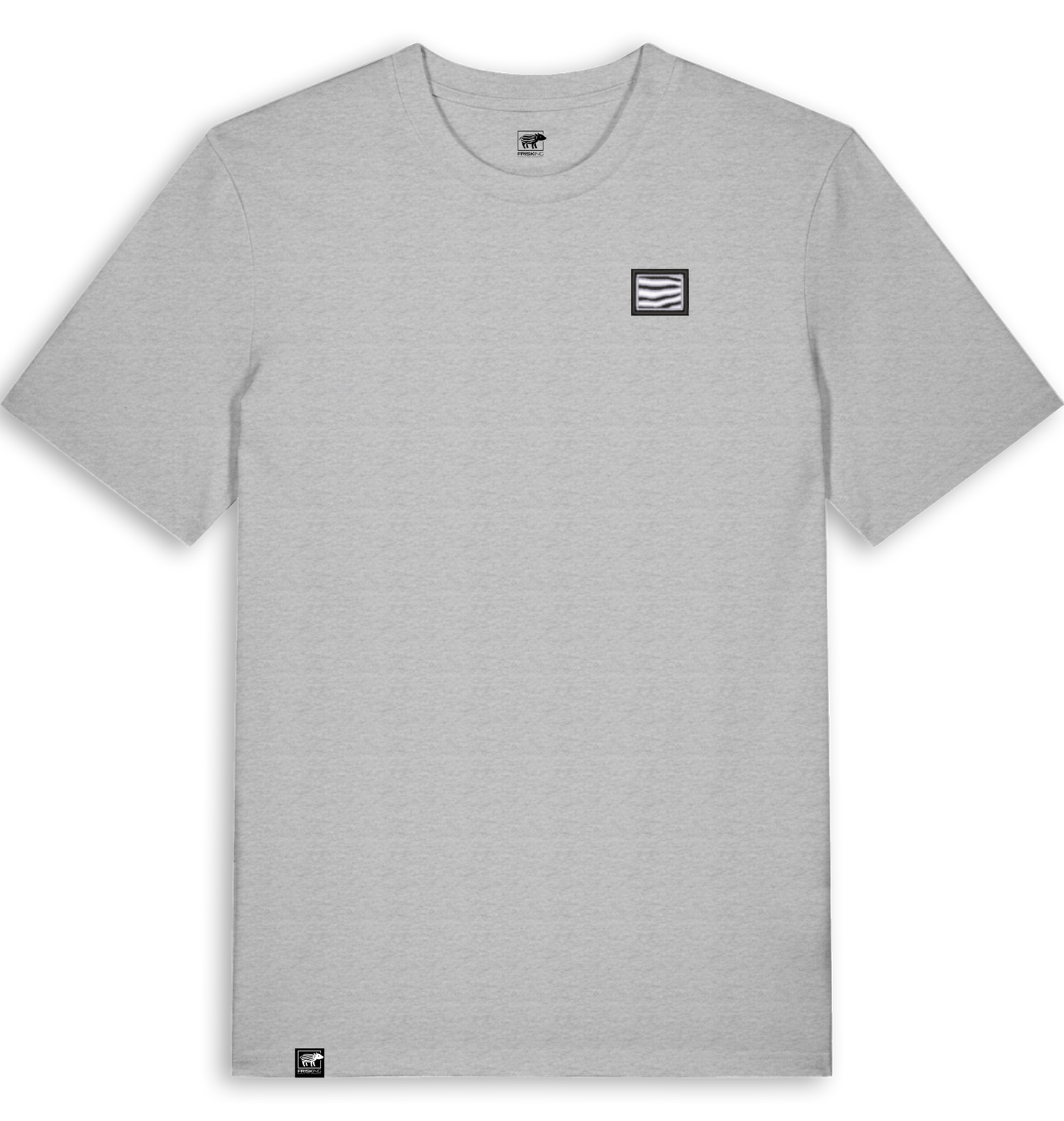 FRISKING T-Shirt "black&white-Stick understated"