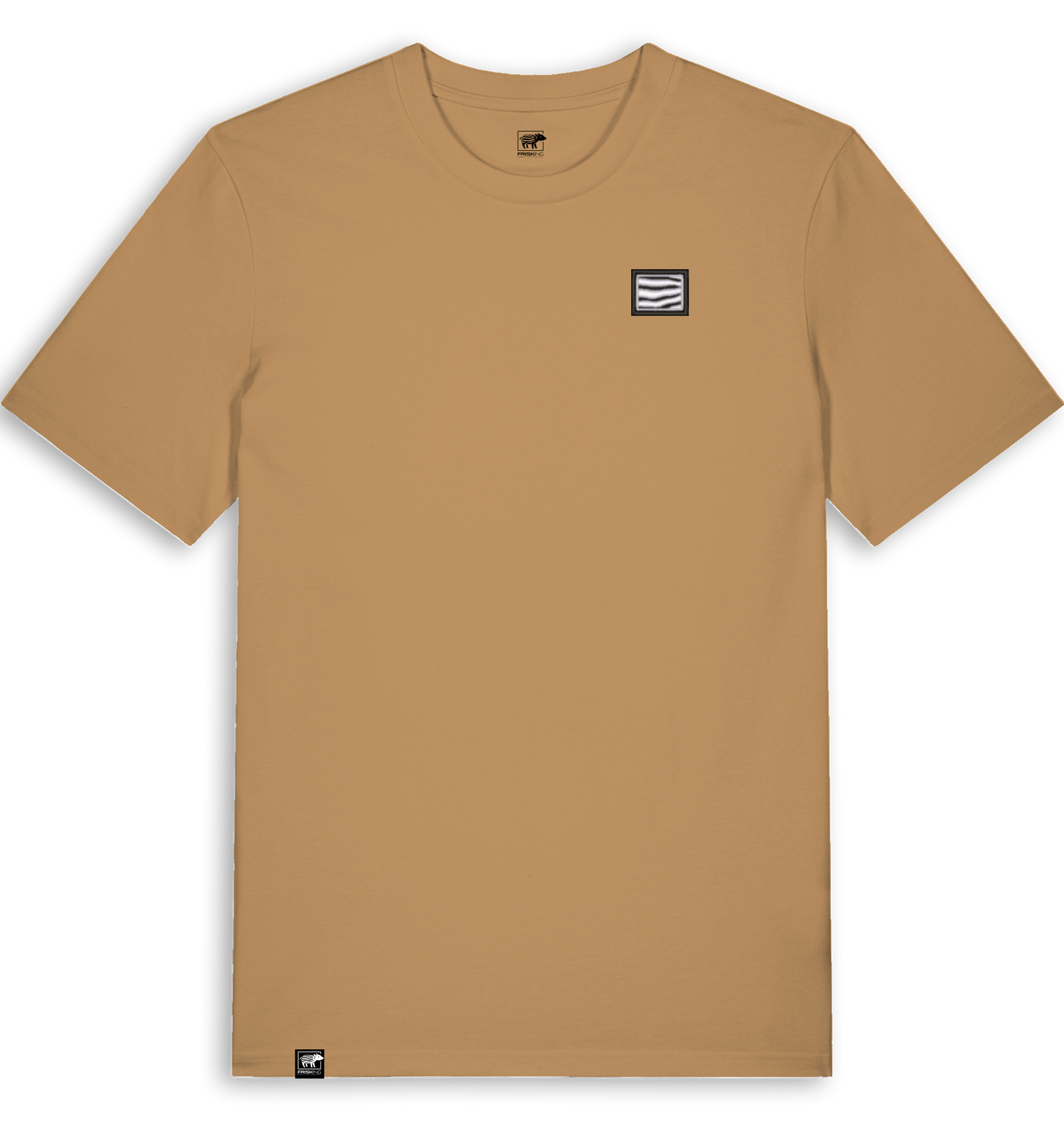 FRISKING T-Shirt "black&white-Stick understated"