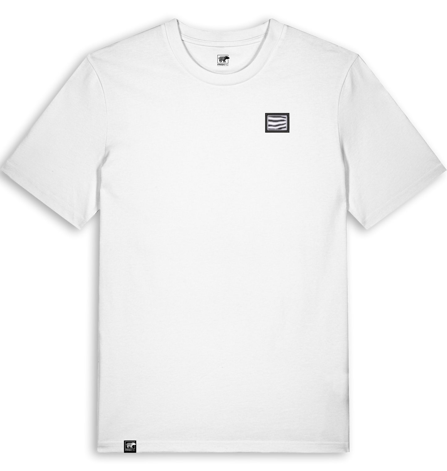 FRISKING T-Shirt "black&white-Stick understated"